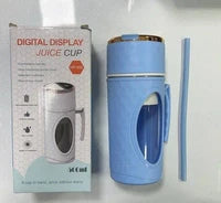 Vaso de jugo con pantalla digital de 500 ml | Licuadora eléctrica portátil