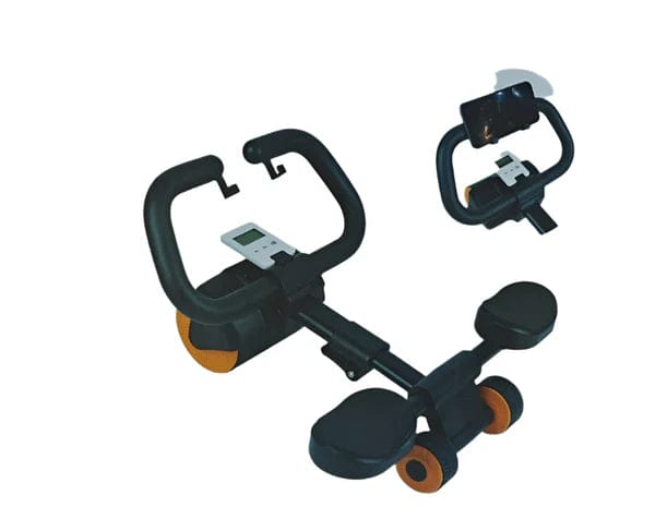 Rueda abdominal 4 rodillos con pantalla conteo
