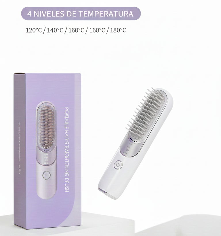 Plancha de pelo inalámbrica