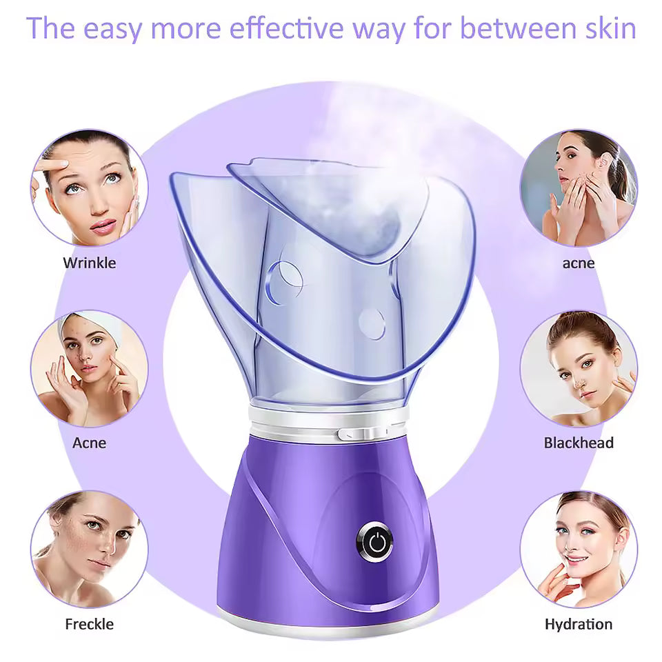 Vaporizador Facial para limpieza profunda