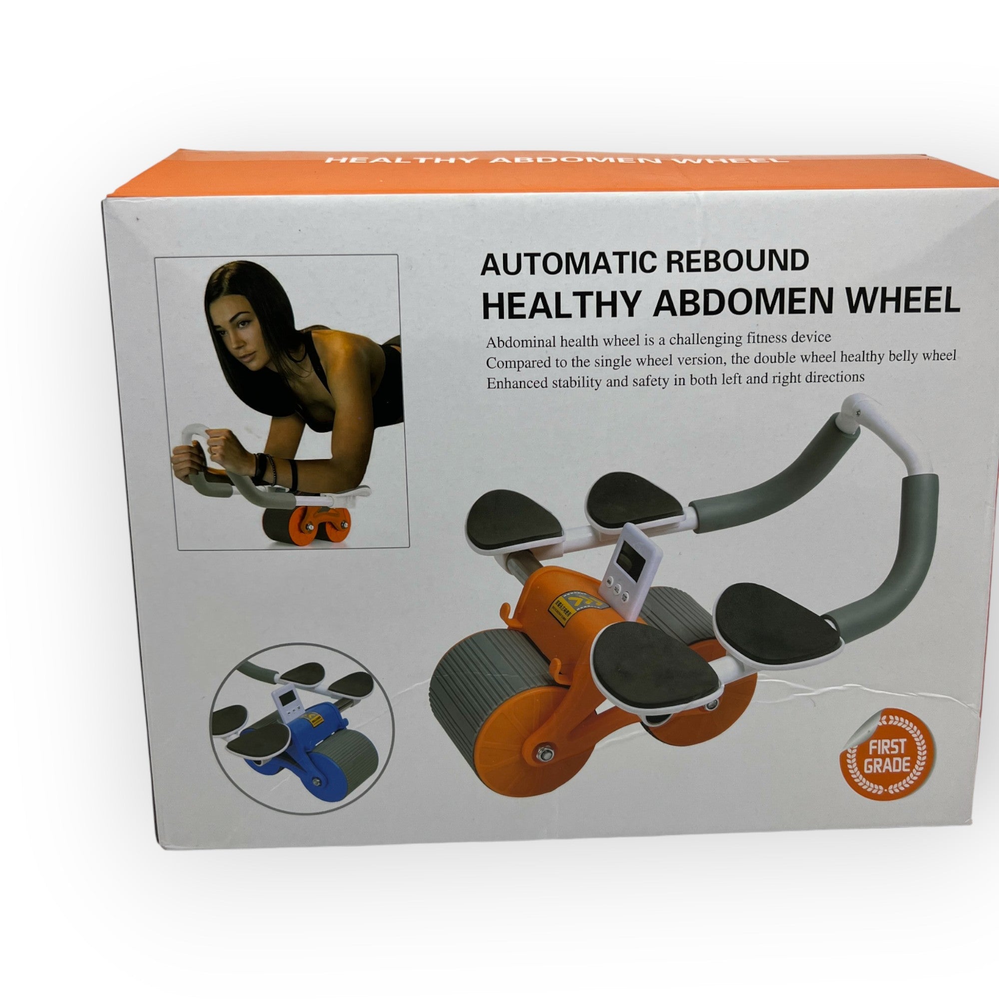 Rueda Abdominal Saludable Rebote Automatico Primer Grado 6