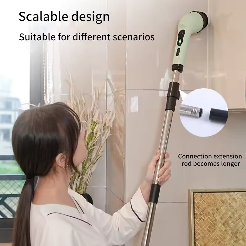 Cepillo de limpieza eléctrica 9 en 1