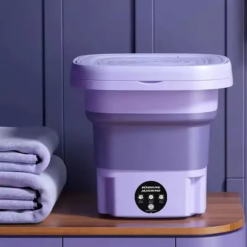 lavadora plegable portátil Mini deshidratable