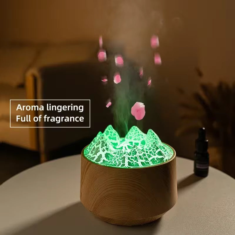Humidificador de dormitorio volcán con Control remoto 3