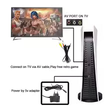 Consola de videojuegos GS5, Mini TV, consola de juegos portátil, Gamepads con cable, videojuego, 300 juegos Retro, salida HD, dos jugadores