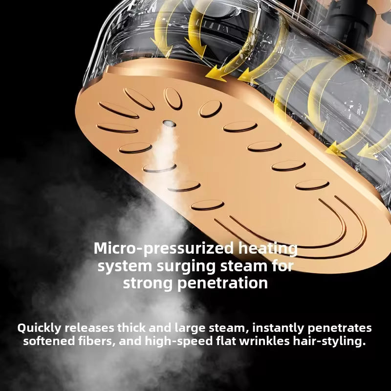 Plancha de vapor portátil 2 en 1, vaporizador de ropa, máquina de planchar portátil de viaje, máquina de planchar de ropa, vaporizador 3