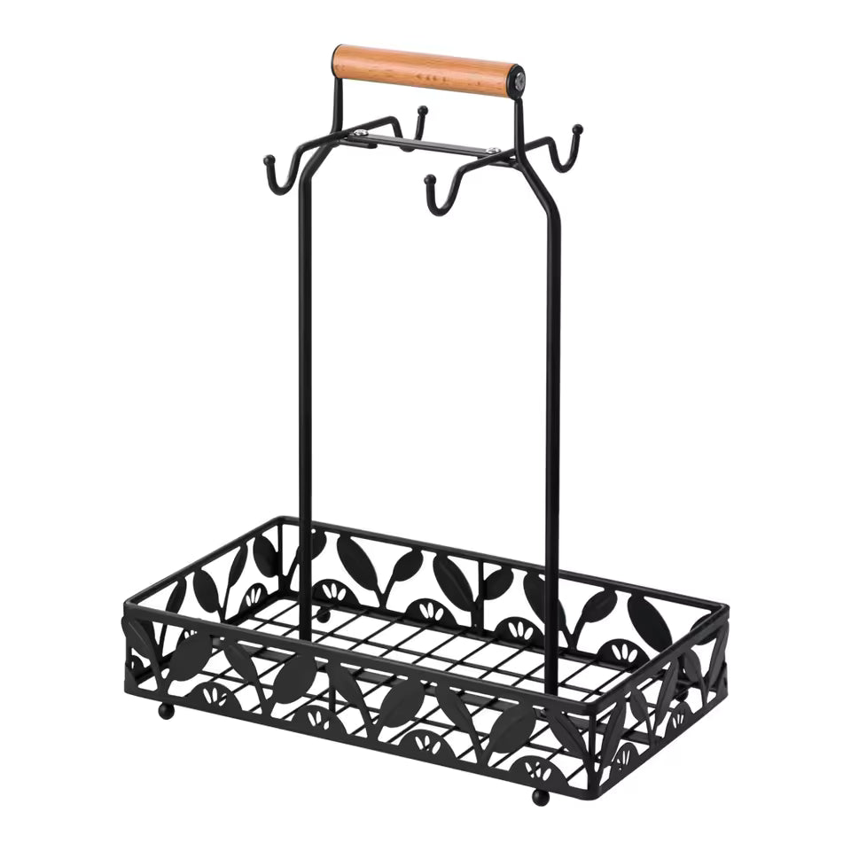Estante para tazas de café de Metal para mesa