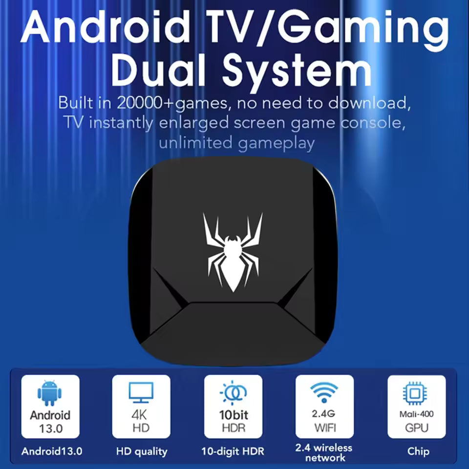 X5 Game Stick 4K 64G 10000+ juegos Consola de videojuegos retro