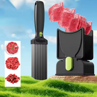 Cortador de verduras, rebanador de carne de acero inoxidable para el hogar