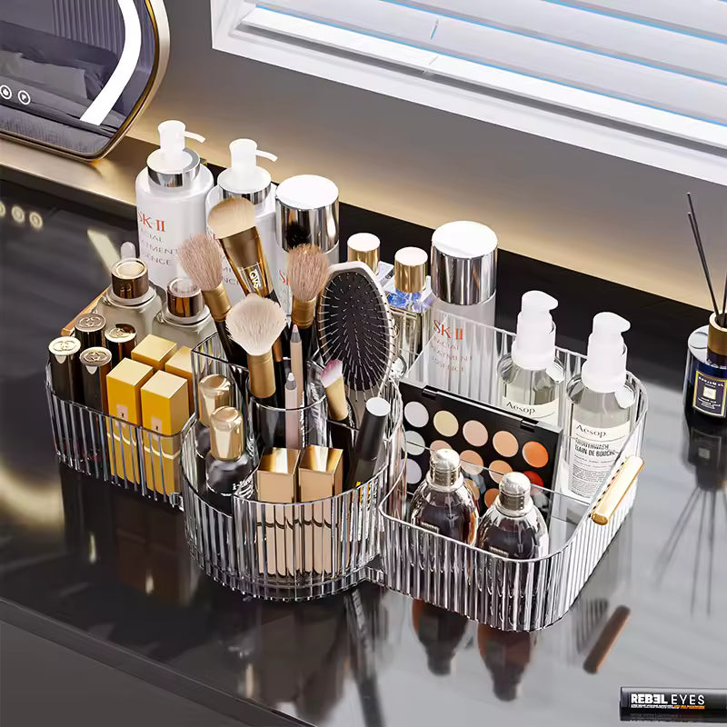 Organizador de Maquillaje de Escritorio