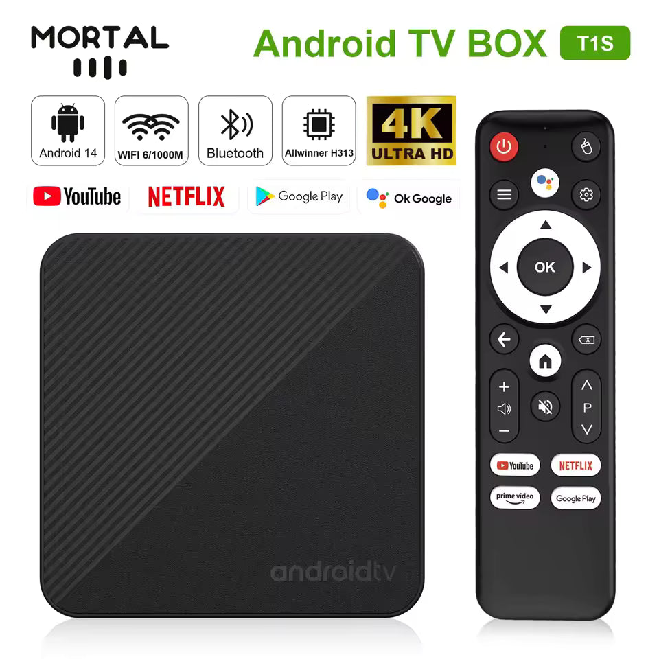 TV Box Android 14 Smart