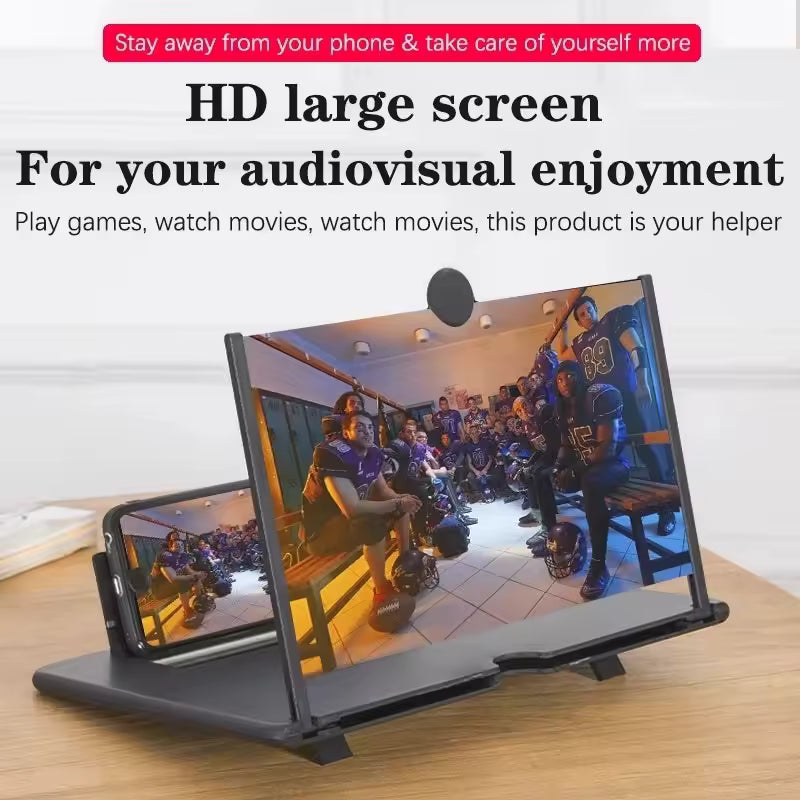 Pantalla amplificadora de teléfono