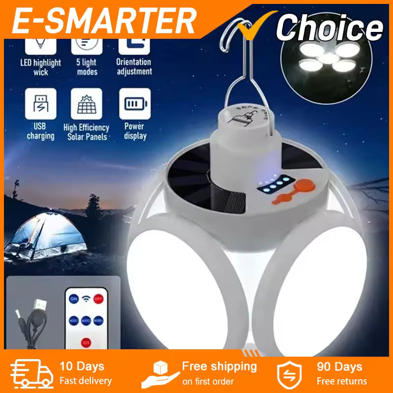 Luz Solar plegable para exteriores