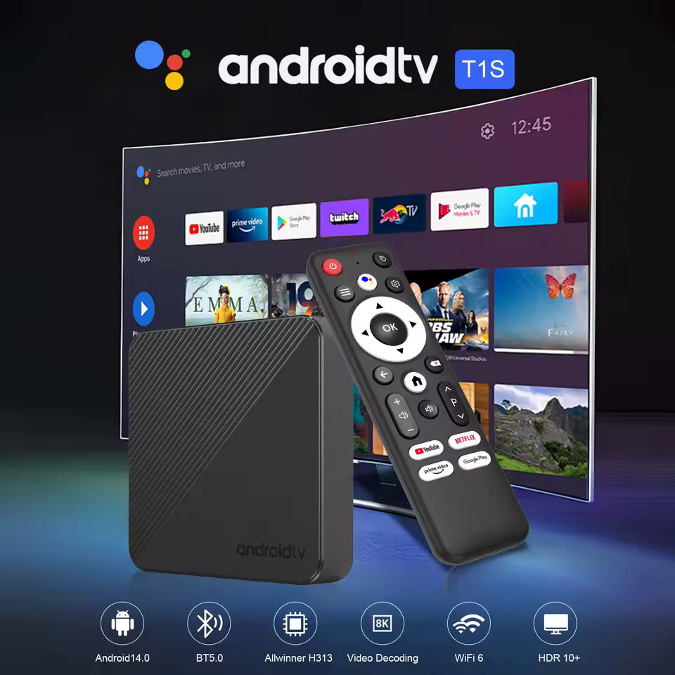 TV Box Android 14 Smart