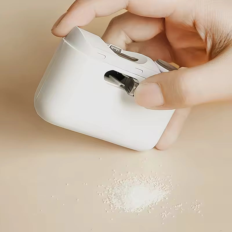 Corta uñas eléctrico automático 2 en 1 para dedos de los pies adultos con corte ligero 3