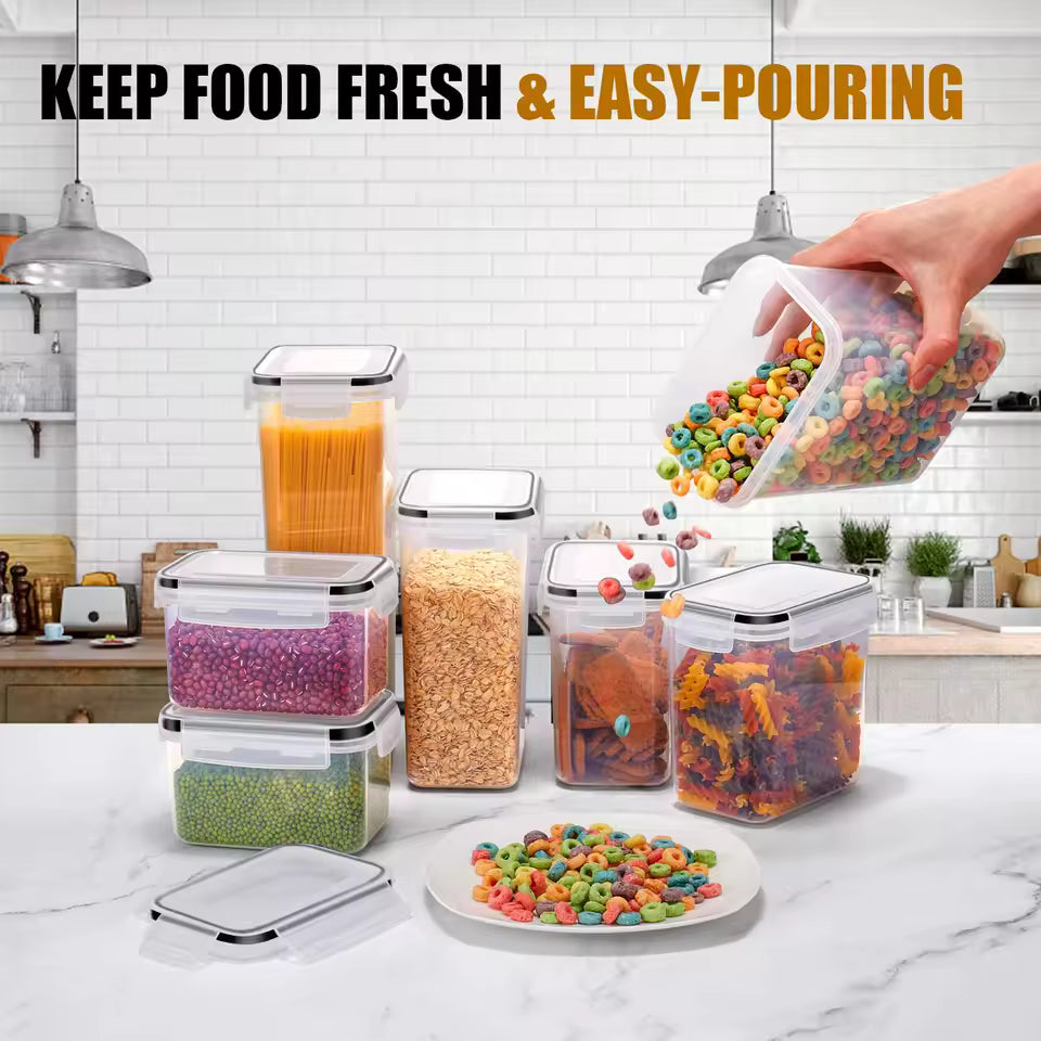 Juego de recipientes para alimentos de cocina set 7