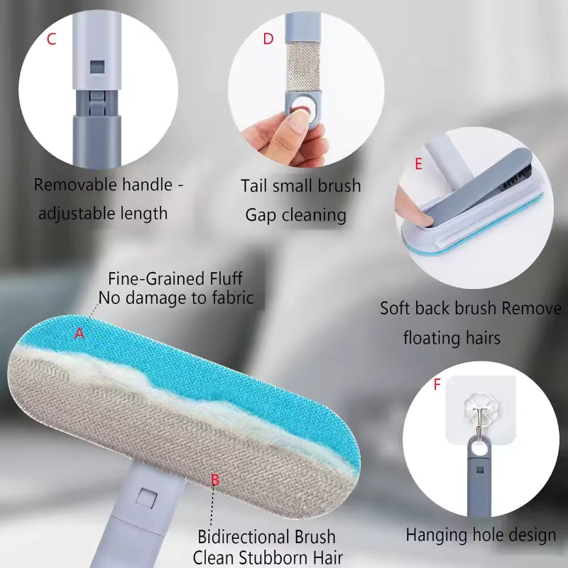 Depiladora para muebles, reutilizable, eficaz, cepillo para pelusas 3