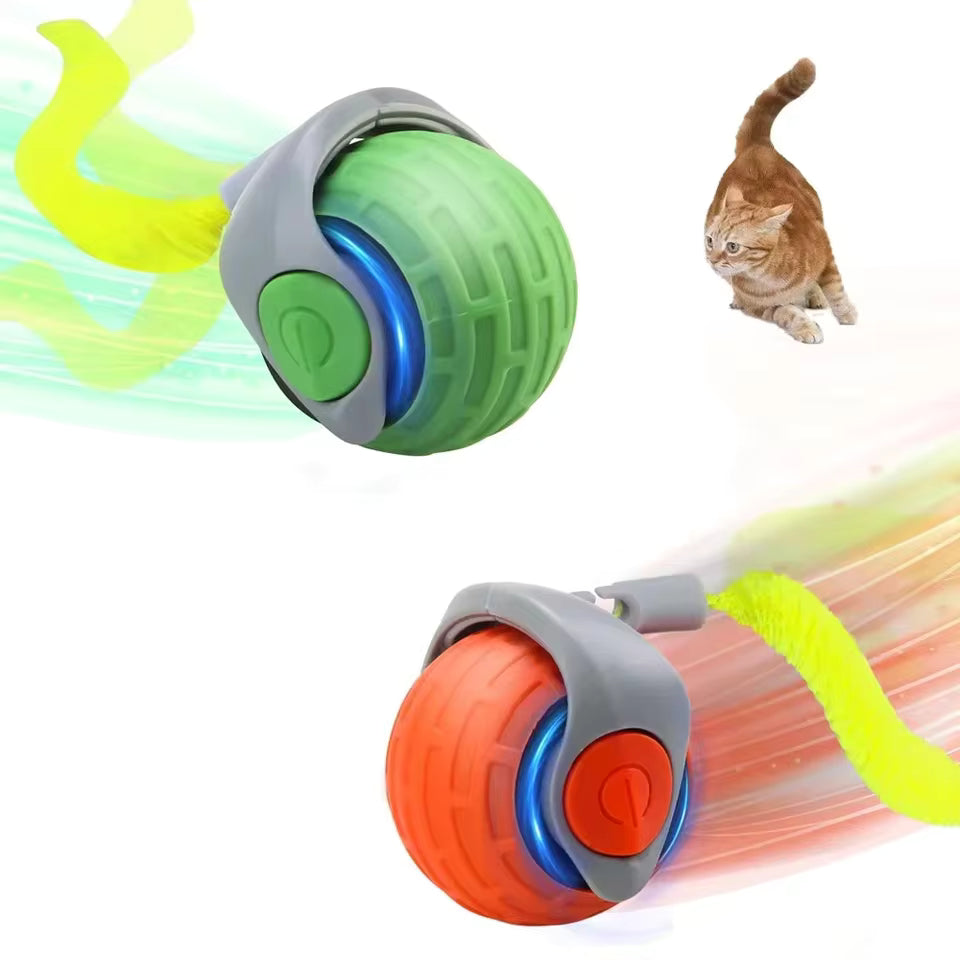Bola de juguete automática para gatos