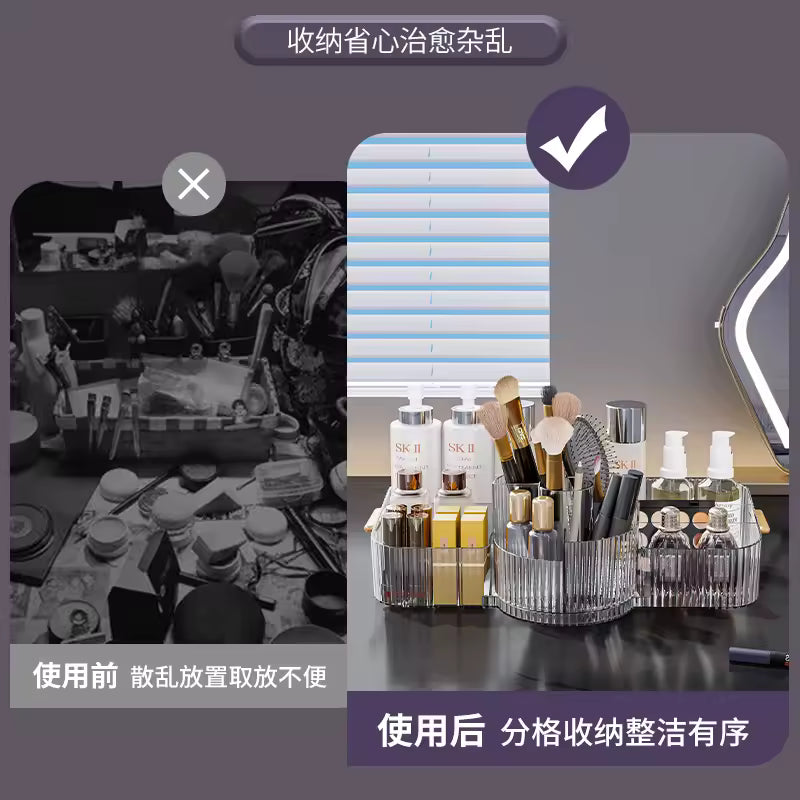 Organizador de Maquillaje de Escritorio
