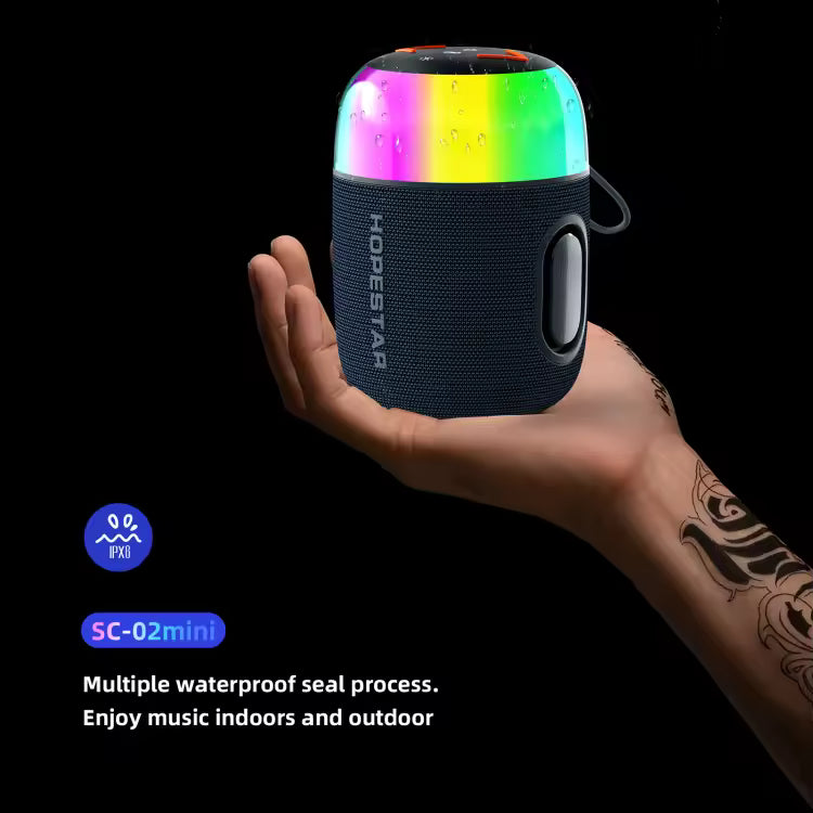HOPESTAR-minialtavoz inalámbrico SC-02 con Bluetooth