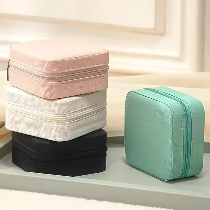 Mini caja de almacenamiento de joyería portátil 3