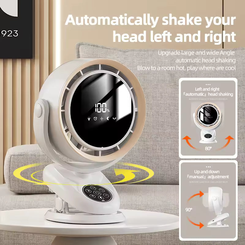 Ventilador de Clip circulante con Control remoto 3