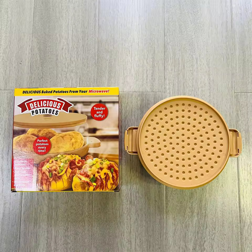 Vaporizador de patatas horneadas por microondas para cocinas en microondas
