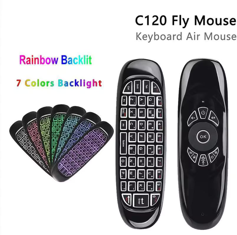 Ratón inalámbrico con retroiluminación C120 RGB 7