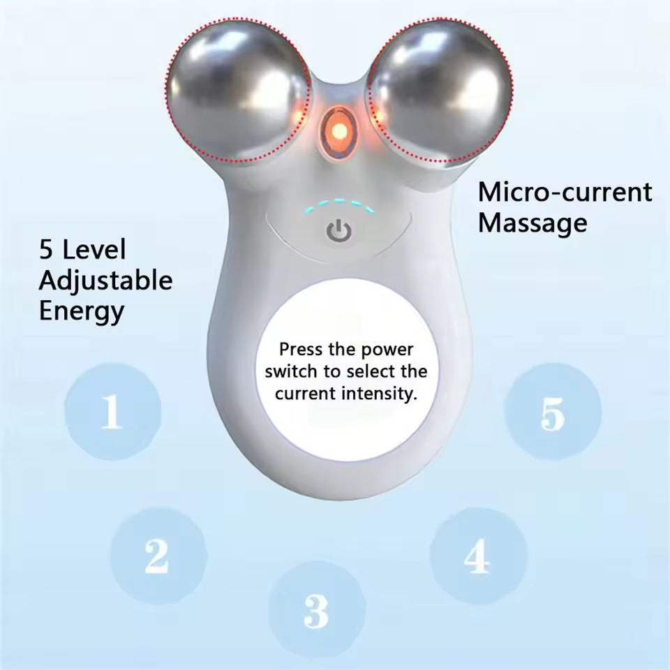 Masajeador de terapia facial, de microcorriente 3