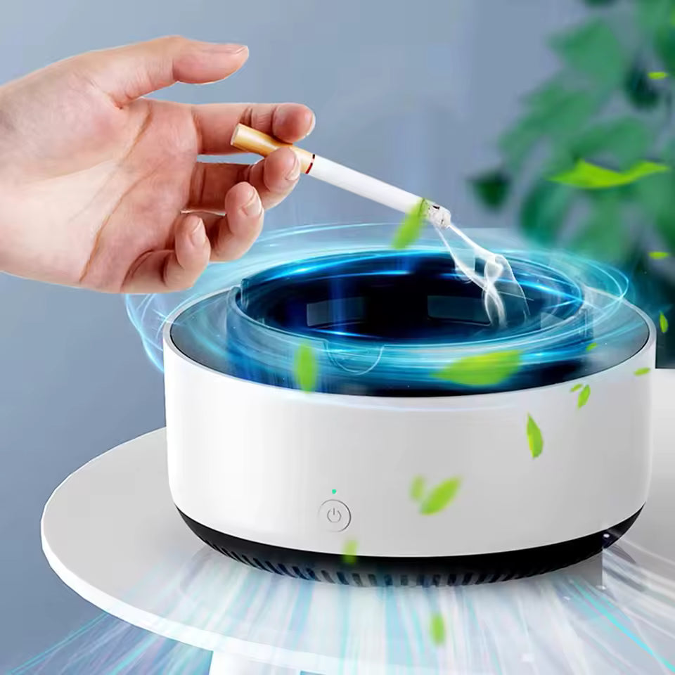Purificador de aire inteligente para Cenicero, elimina el humo  al instante