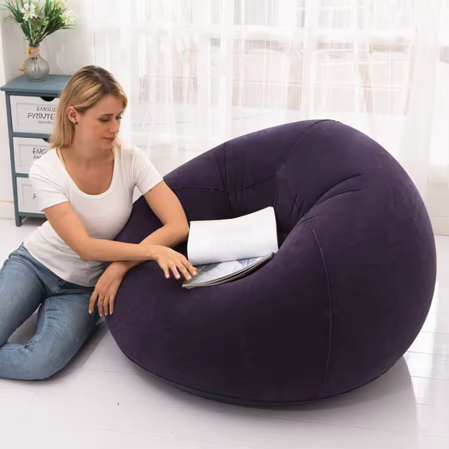 Sillón inflable puff tumbona reposa 3