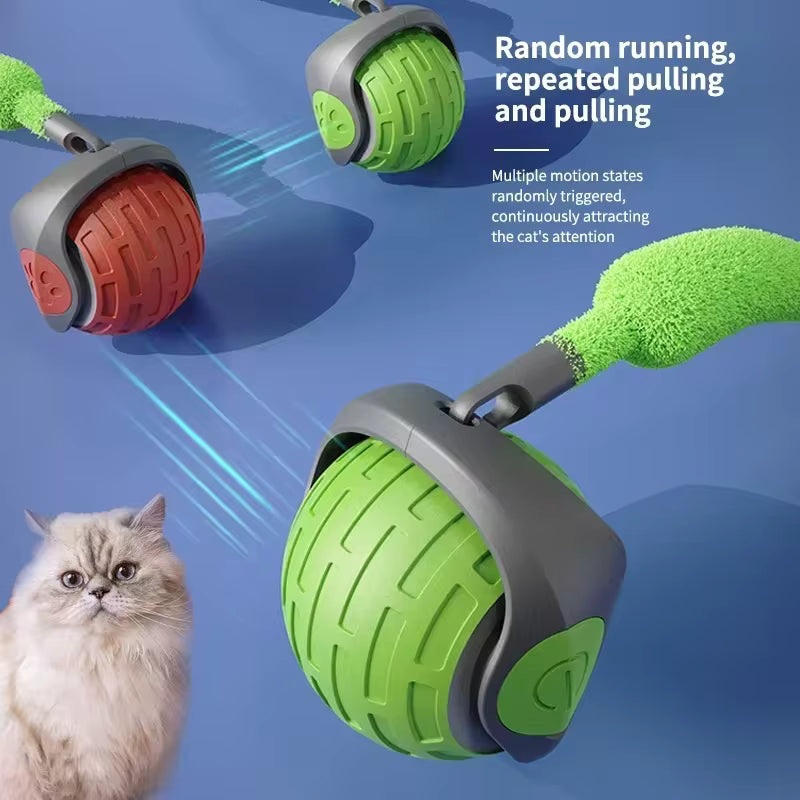 Bola de juguete automática para gatos