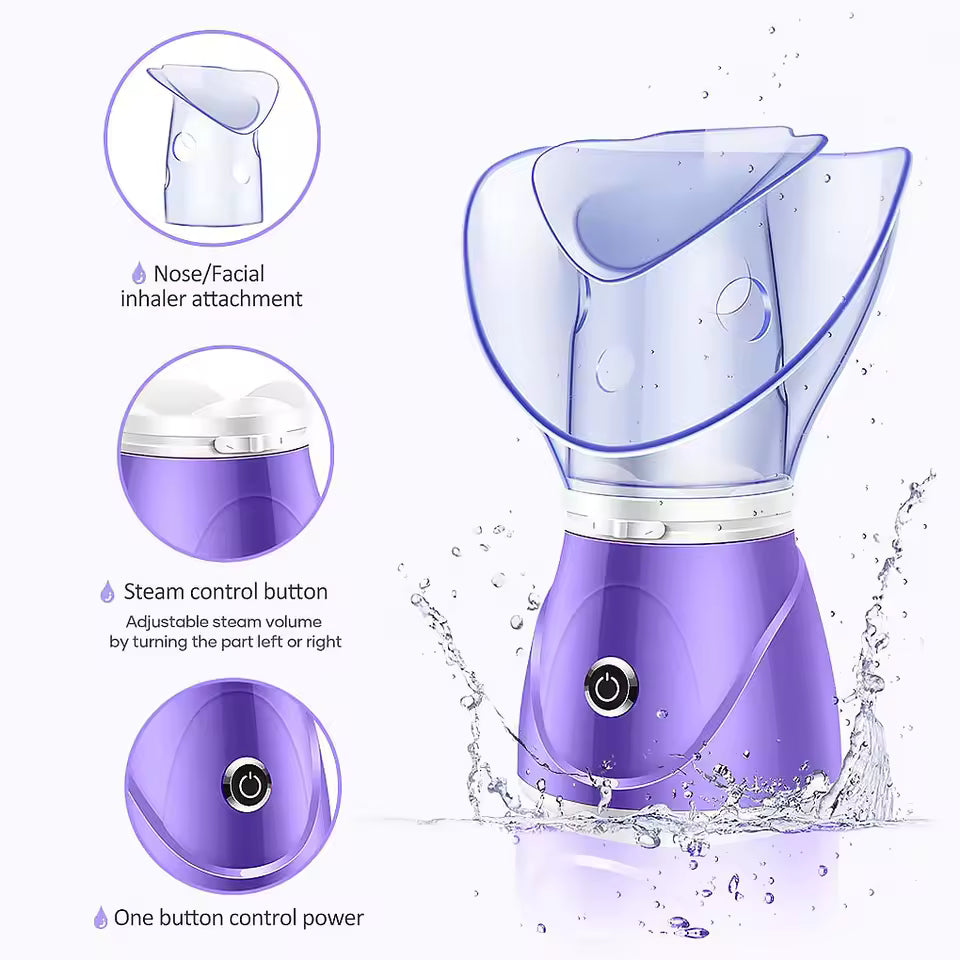 Vaporizador Facial para limpieza profunda 3
