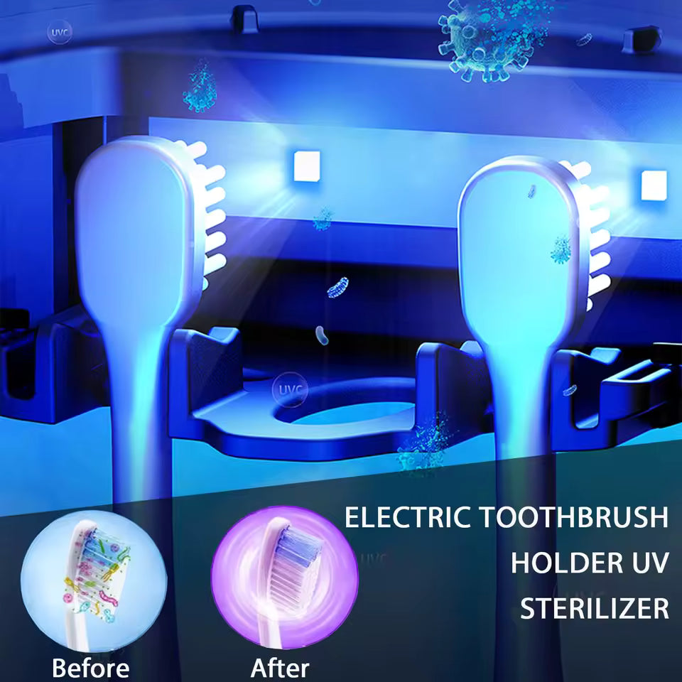 Soportes para cepillos de dientes de baño: secado y limpieza inteligentes