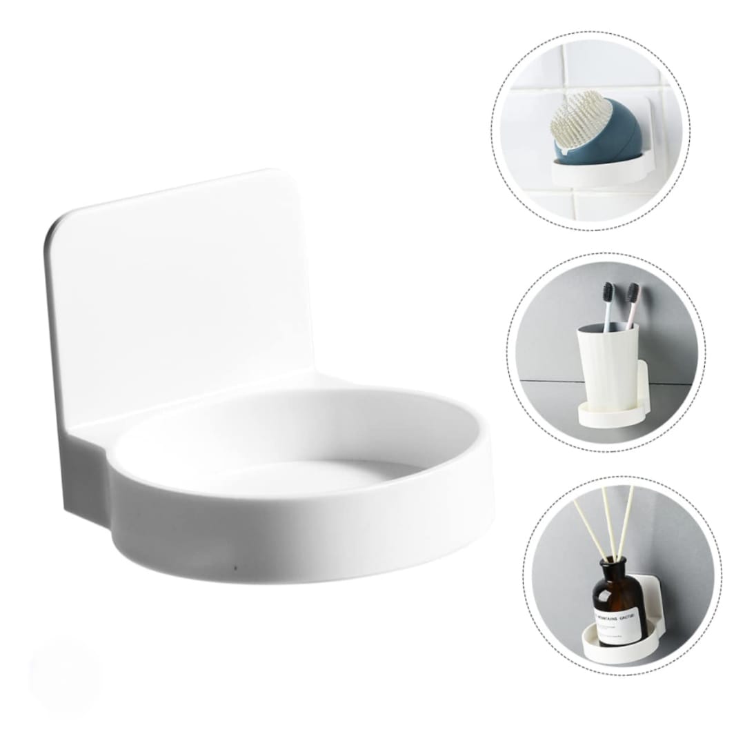 Estante de pared autoadhesiva