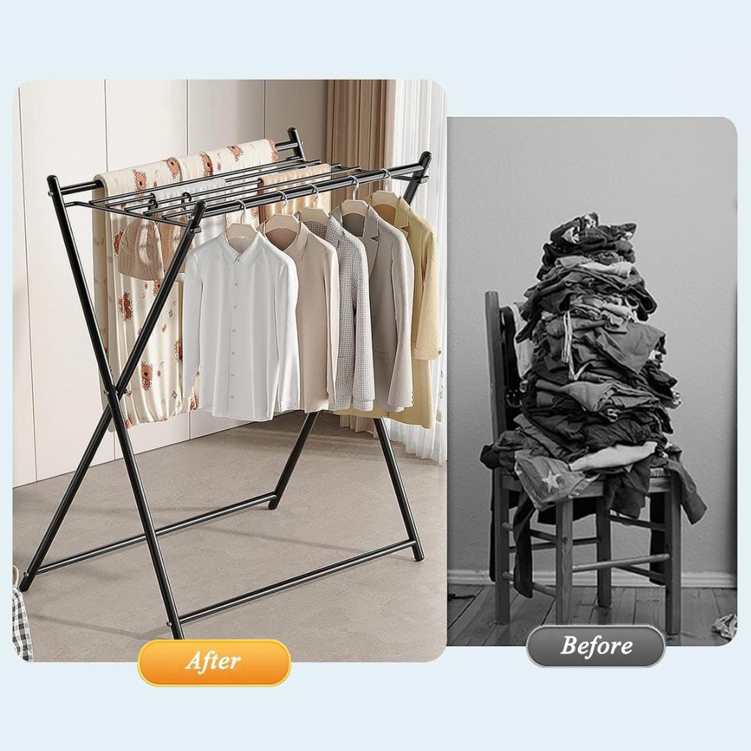 Tendedero Plegable Portátil Ropa Para Espacios Pequeños